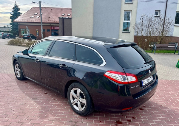 Peugeot 508 cena 21800 przebieg: 302000, rok produkcji 2011 z Łódź małe 67